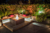 Wattage for outdoor lighting: Photo credits Garden Builders