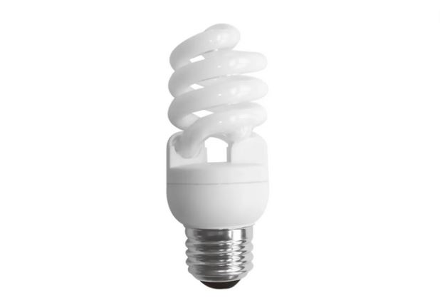 Types of bulb: compact flourescent bulb
