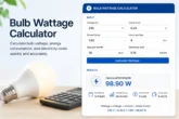 Bulb wattage calculator